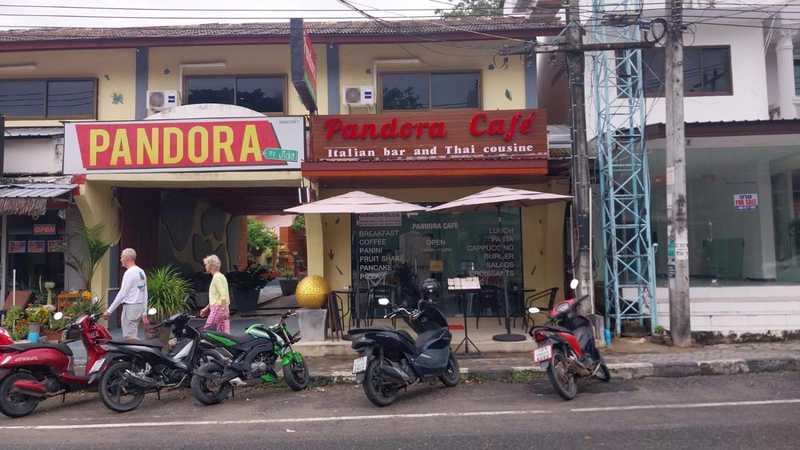 Pandora Cafe Otel Chaweng Plajı Dış mekan fotoğraf